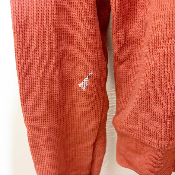 Spiritual Gangster Mystical Moon Burnt Orange Thermal Pullover Sz S - Picture 4 of 8